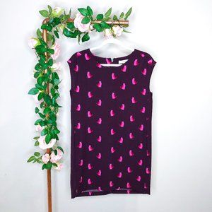 3/$30 LOFT Cat Print Shift Dress